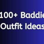 Cover image with text '100+ Baddie Outfit Ideas' representing an article about fashionable outfits for girls and women in 2025