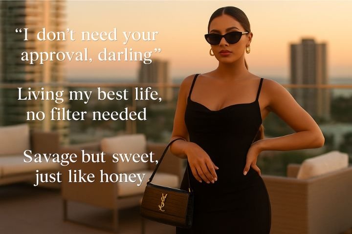 Baddie Captions for Instagram: Classy, Funny & Short IG Vibes